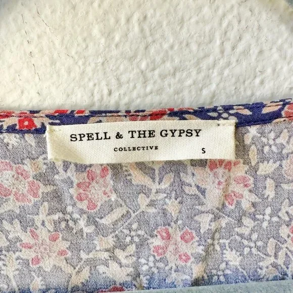 Spell & The Gypsy Collective Jasmine Crop Top size small - Picture 7 of 11